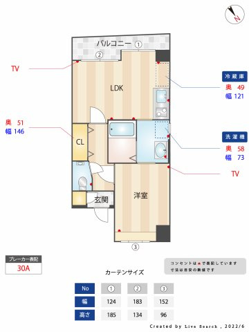 エンクレストけやき通りの間取り
