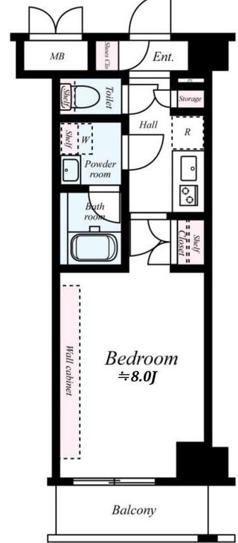 ARTECASA Alivie 綾瀬の間取り|間取りです。