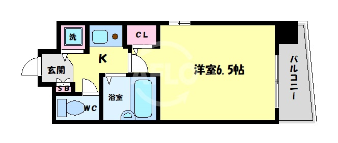 プレサンス内本町の間取り|プレサンス内本町　間取り