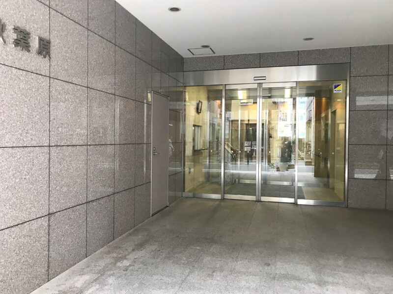 ベラカーサ秋葉原のエントランス|清潔なエントランスです