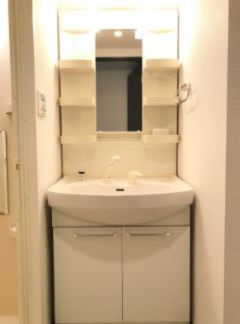 【洗面所】 | カサアスール | ※イメージ　同物件別号室の写真