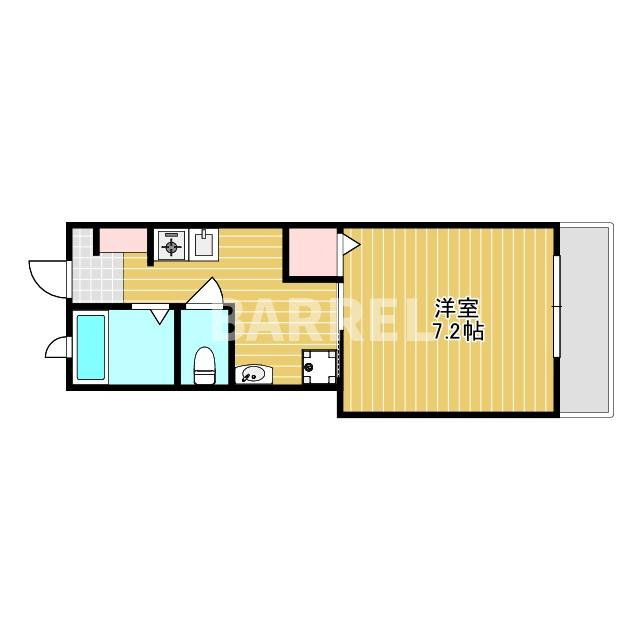 ラフィネ花屋敷の間取り