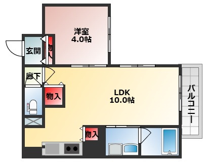 【間取り】 | プレステージ七番館