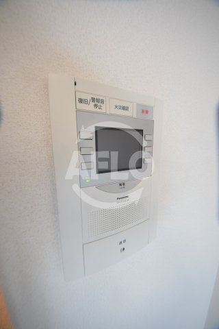 スプランディッド難波WESTのセキュリティ|スプランディッド難波WEST　モニター付きインターホン
