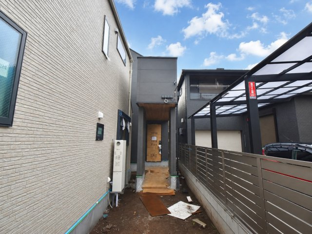 中野区江原町3丁目　新築戸建　全2棟の外観|2026.08.02撮影