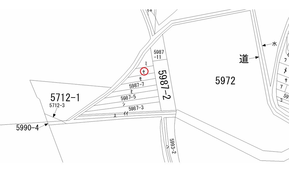 安芸郡府中町青崎東の区画図