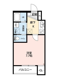 【間取り】 | ＫＩＳＢＩＧ市川 | 間取りです。