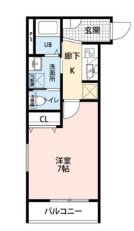 【間取り】 | ＫＩＳＢＩＧ市川 | 間取りです。