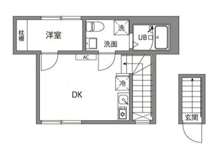 【間取り】 | アネックスお花茶屋 | 間取りです。