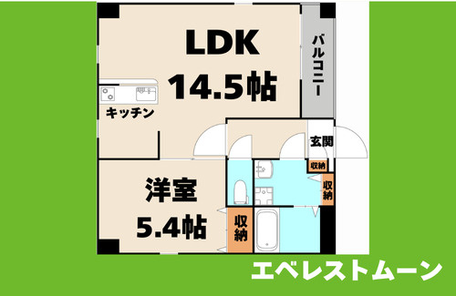 グランレーヴ大須観音の間取り