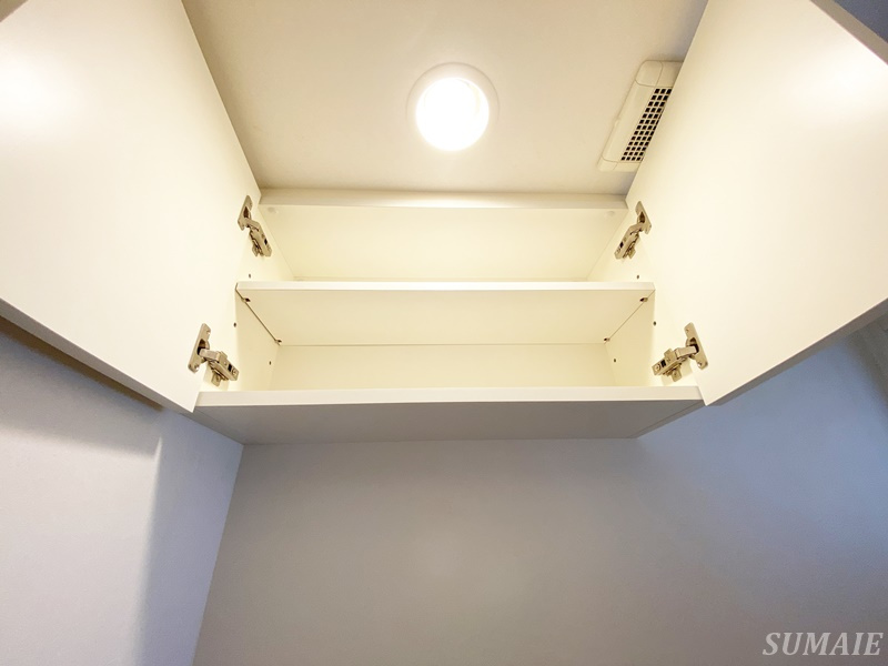 レイグランデ日暮里の収納|トイレ上収納です☆
