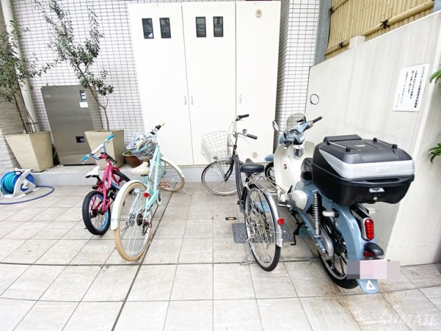 レイグランデ日暮里のその他共用部分|駐輪場です☆
