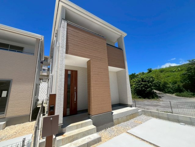 沖縄市知花新築戸建て　E号棟（全5棟）の外観|物件の外観です