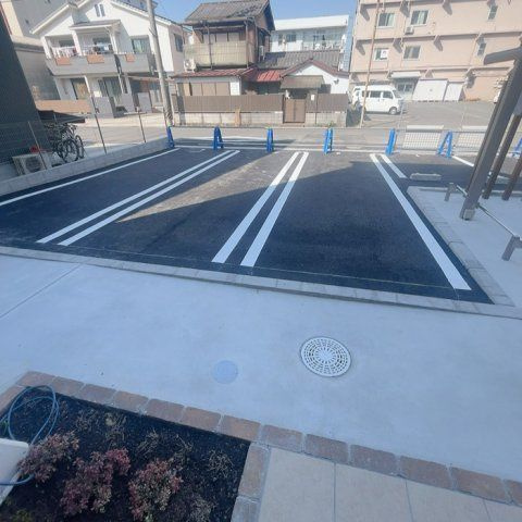 【駐車場】 | アネシスvilla赤堀 | ※同建築会社別物件参考写真