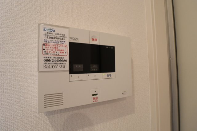 サニーフラット西市　A棟のセキュリティ