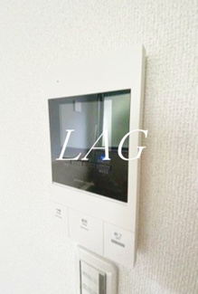 【セキュリティ】 | ベイルーム相模原清新セレーナ | モニター付きインターフォンです。（同仕様設備です）