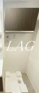 【設備】 | ベイルーム相模原清新セレーナ | 室内洗濯機置き場です。（同仕様設備です）