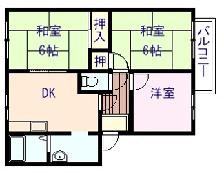 【間取り】 | グランデール・ニシムラ