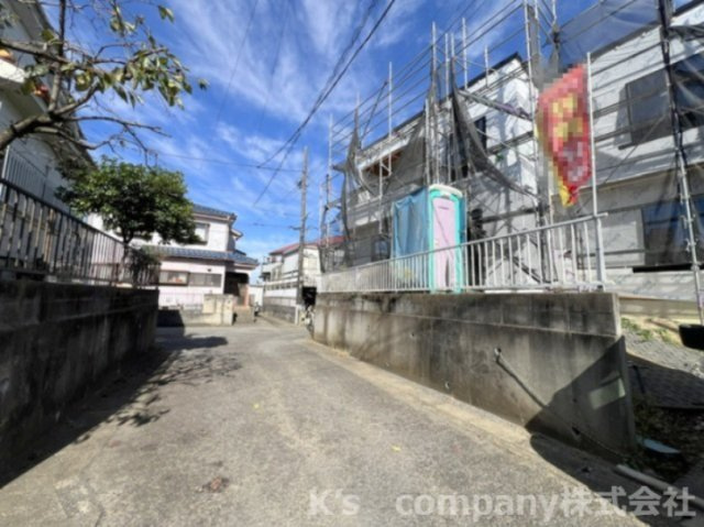 ■藤沢市宮原　新築戸建の前面道路含む現地写真|2026.10.22撮影◇