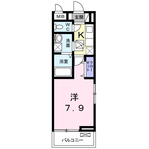 シャルマン昭和町の間取り