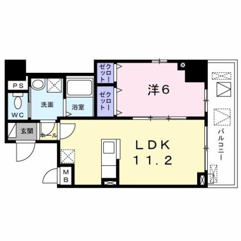 ムーンヒルズ大阪の間取り