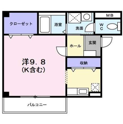 メゾングローブの間取り