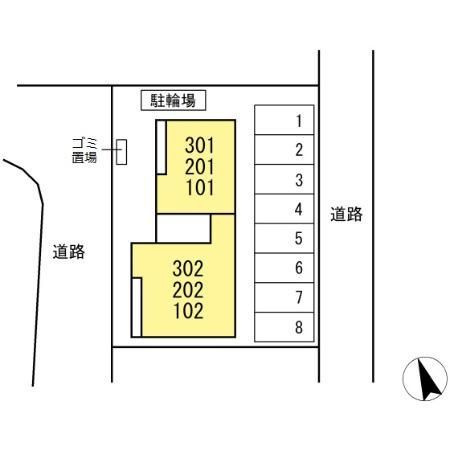【区画図】 | アネシスvilla赤堀