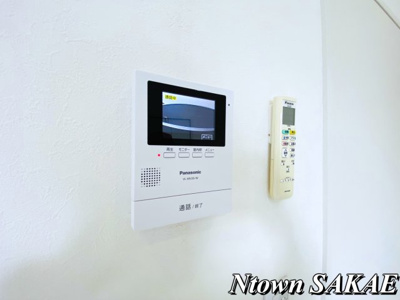 【セキュリティ】 | Yssquare中村公園(ワイズスクエア) | モニター付きインターフォンです