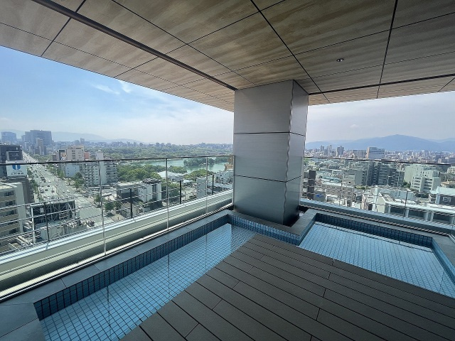 グランドメゾン大濠公園THE TOWER　当仁小学校区の庭|グランドメゾン大濠公園THE TOWER