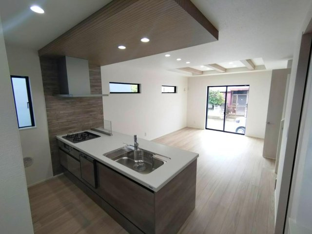 川越市砂新田５丁目の新築一戸建のキッチン