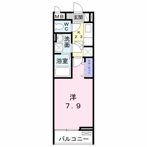 昭島市朝日町１丁目のアパート