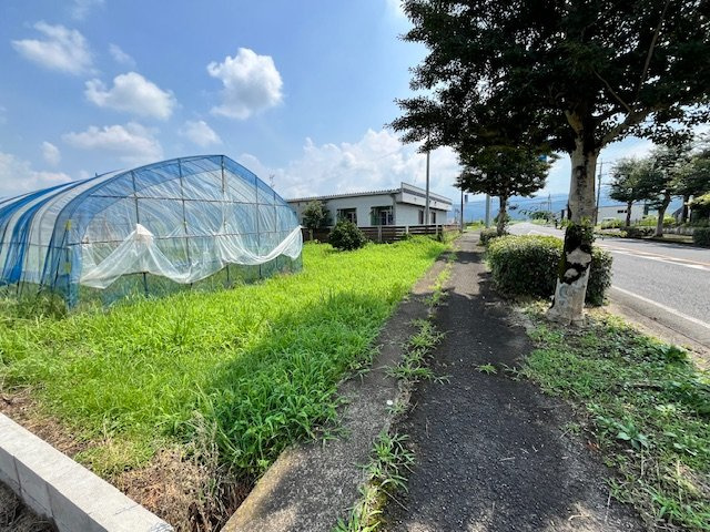 都城市上長飯町の売地の外観
