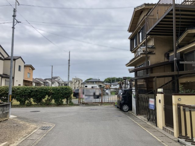 嵯峨野南浦町の前面道路含む現地写真
