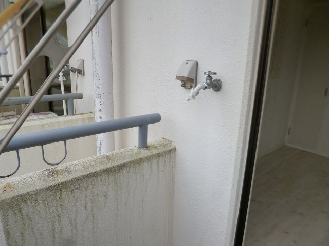 高槻市南芥川町の賃貸マンションのバルコニー