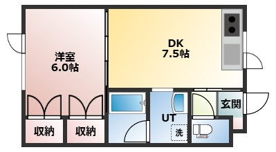 【間取り】 | 【CP対象】マンション浅野弐号館 | 間取りです
