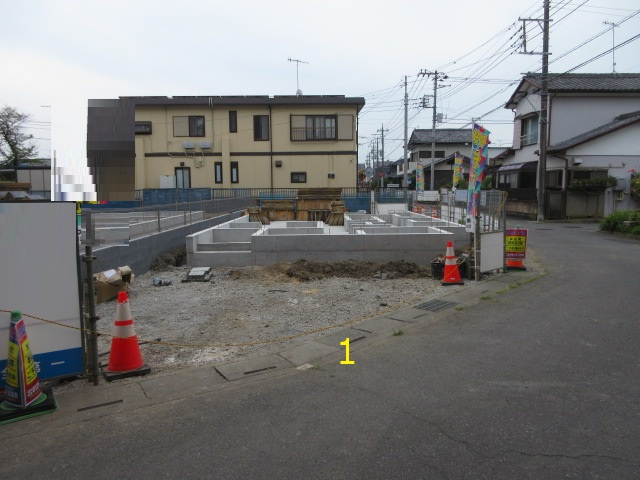 【仲介手数料無料】新築戸建　深谷市本住町16-31（全3棟）の前面道路含む現地写真