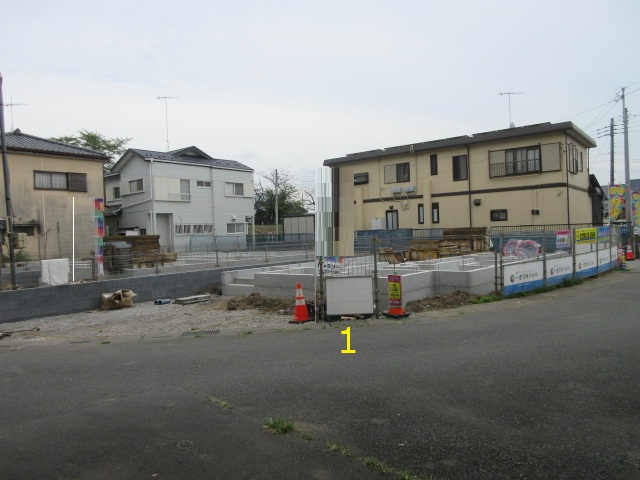 【仲介手数料無料】新築戸建　深谷市本住町16-31（全3棟）の前面道路含む現地写真
