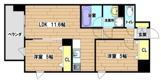 【間取り】 | プレステージ９番館