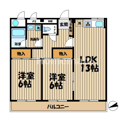 【間取り】 | パークテラス鎌倉岡本