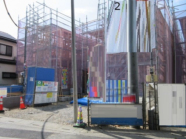 【仲介手数料無料】新築戸建　深谷市本住町16-31（全3棟）の前面道路含む現地写真