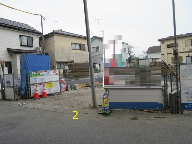 【仲介手数料無料】新築戸建　深谷市本住町16-31（全3棟）の前面道路含む現地写真