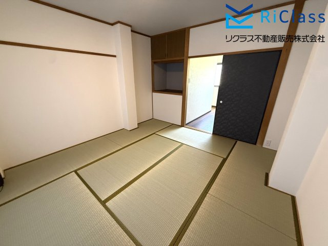 中古戸建　神戸市長田区二葉町8丁目6の和室|ゆったりとくつろげる和室です