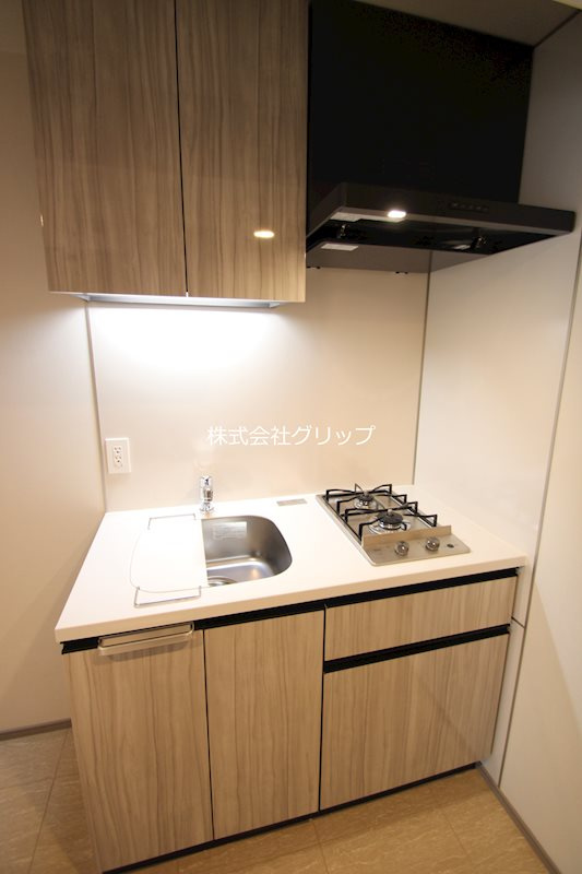 横浜市中区山下町の賃貸マンションのキッチン