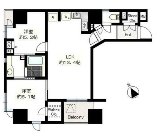 武蔵野市中町１丁目の賃貸マンション