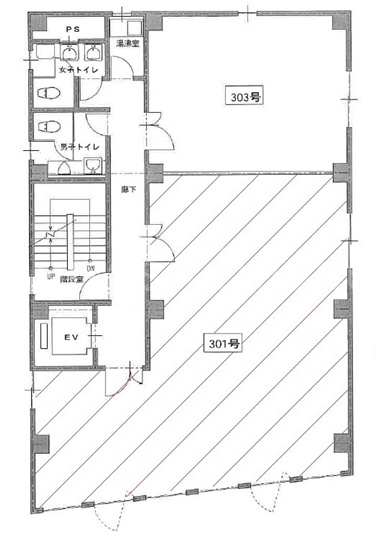 玉屋ビルの間取り
