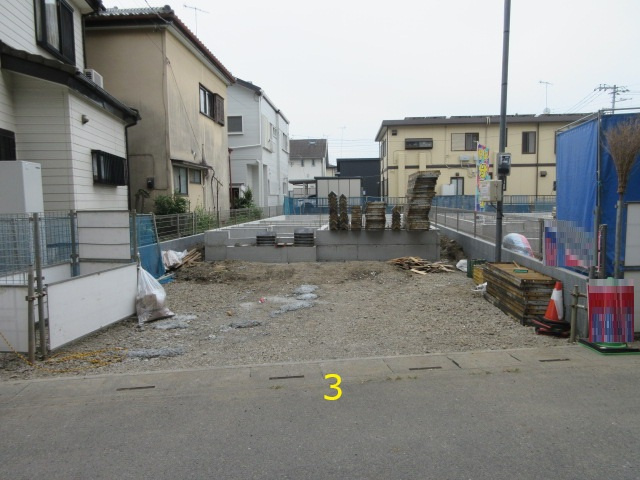 【仲介手数料無料】新築戸建　深谷市本住町16-31（全3棟）の前面道路含む現地写真