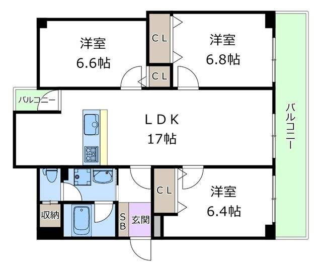 【間取り】 | 千里山ロイヤルマンション2番街D棟 | エイブルにて取扱い可能な住宅ローンは、全部で10種類以上！お客様にピッタリの住宅ローンを当社のFPよりご案内させて頂きます。住宅ローンのご相談だけでも、お気軽にご相談下さいませ。