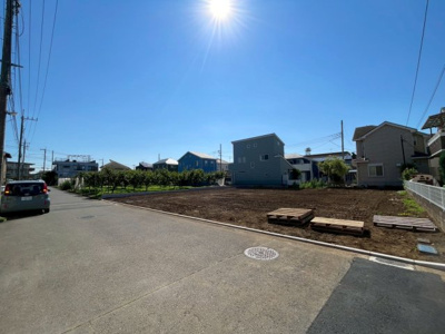 【前面道路含む現地写真】 | 立川市砂川町7丁目　売地　【全3区画】