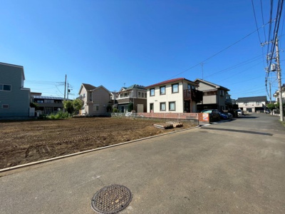 【前面道路含む現地写真】 | 立川市砂川町7丁目　売地　【全3区画】