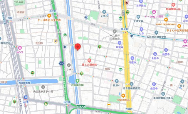 桐美ビルの地図